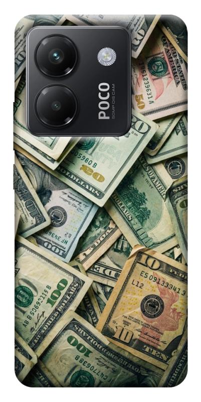 Чохол itsPrint Dollars для Xiaomi Poco M7 Pro 5G, гроші, купити оптом з доставкою