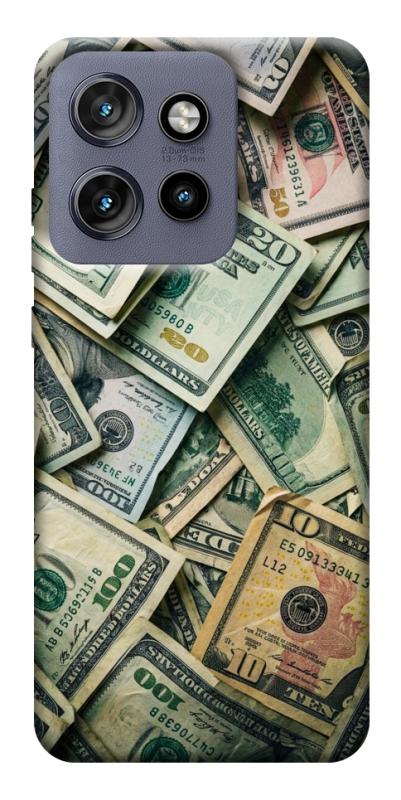 Чехол itsPrint Dollars для Motorola Edge 50 Neo, деньги, купить оптом с доставкой