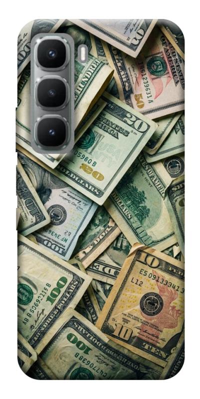 Чехол itsPrint Dollars для Infinix Hot 60 Pro+, деньги, купить оптом с доставкой