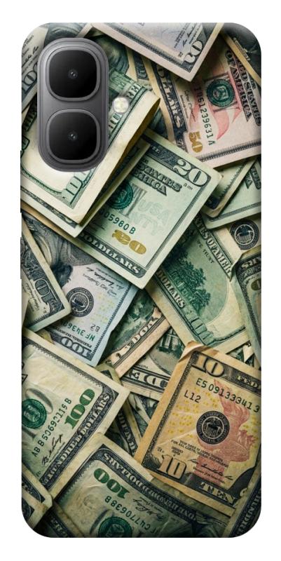 Чехол itsPrint Dollars для Infinix Smart 10, деньги, купить оптом с доставкой
