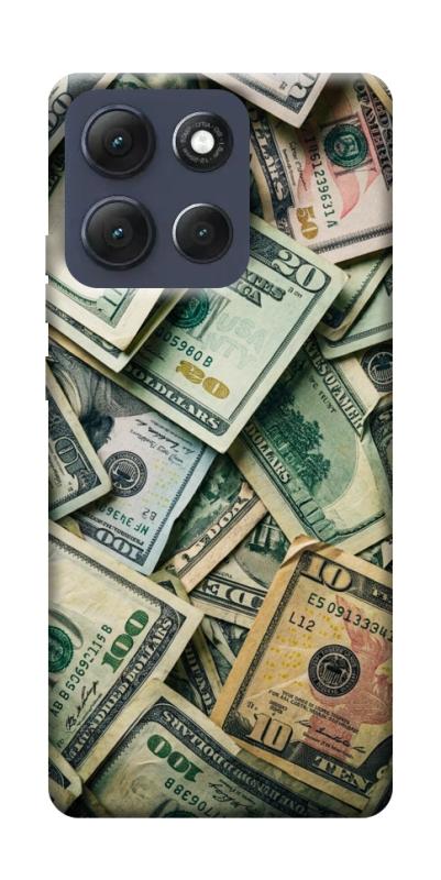 Чехол itsPrint Dollars для Motorola Moto G86 Power, деньги, купить оптом с доставкой
