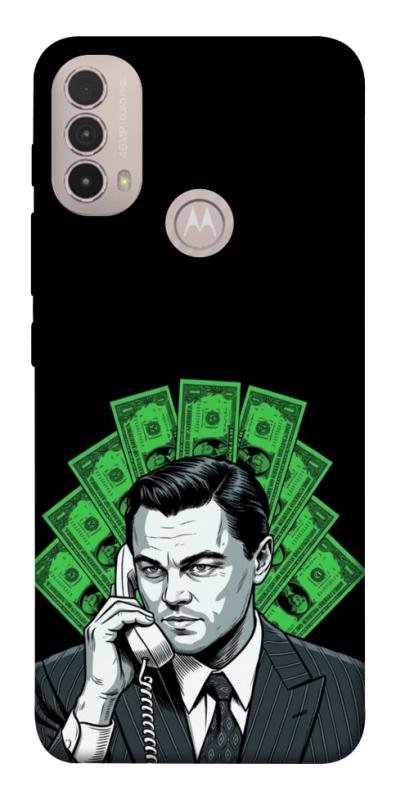 Чохол itsPrint Wolf cash для Motorola Moto E40, гроші, купити оптом з доставкою