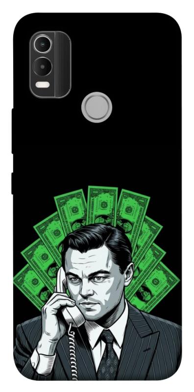 Чехол itsPrint Wolf cash для Nokia C21 Plus, деньги, купить оптом с доставкой