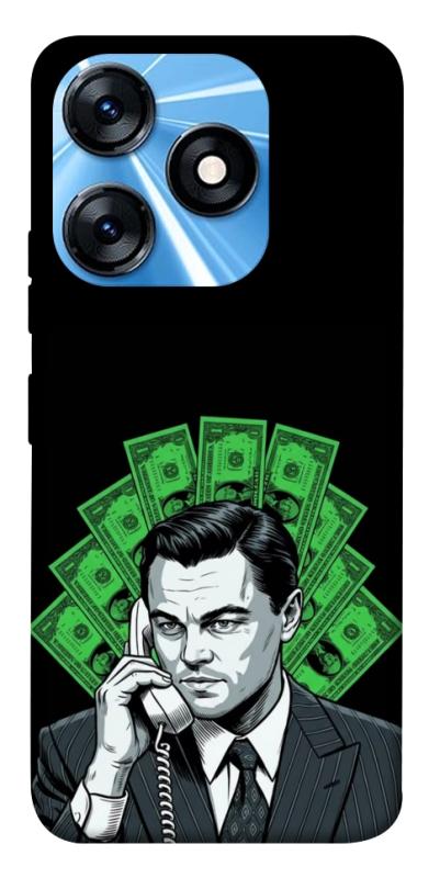 Чехол itsPrint Wolf cash для TECNO Spark 10 Pro, деньги, купить оптом с доставкой