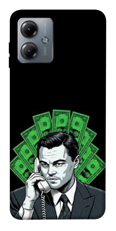 Чехол itsPrint Wolf cash для Motorola Moto G14, деньги, купить оптом с доставкой