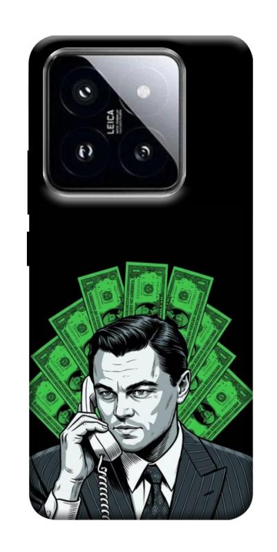 Чехол itsPrint Wolf cash для Xiaomi 14 Pro, деньги, купить оптом с доставкой