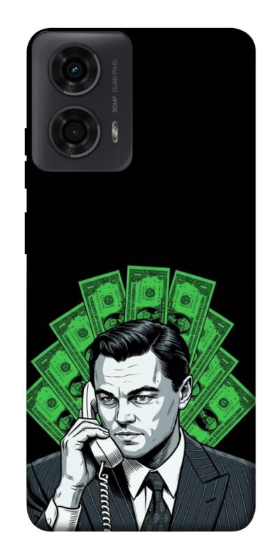 Чехол itsPrint Wolf cash для Motorola Moto G24, деньги, купить оптом с доставкой