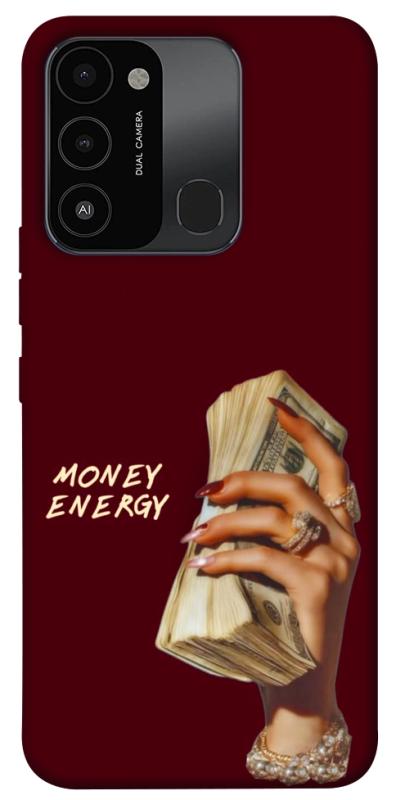 Чехол itsPrint Money energy для Tecno Spark Go 2022 (KG5m), деньги, купить оптом с доставкой