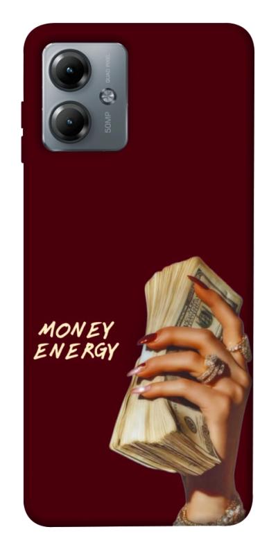 Чохол itsPrint Money energy для Motorola Moto G14, гроші, купити оптом з доставкою