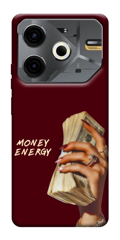 Чехол itsPrint Money energy для TECNO Pova 6 Neo (LI6), деньги, купить оптом с доставкой