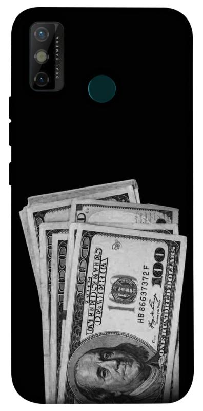Чохол itsPrint Money pack для TECNO Spark 6 Go, гроші, купити оптом з доставкою