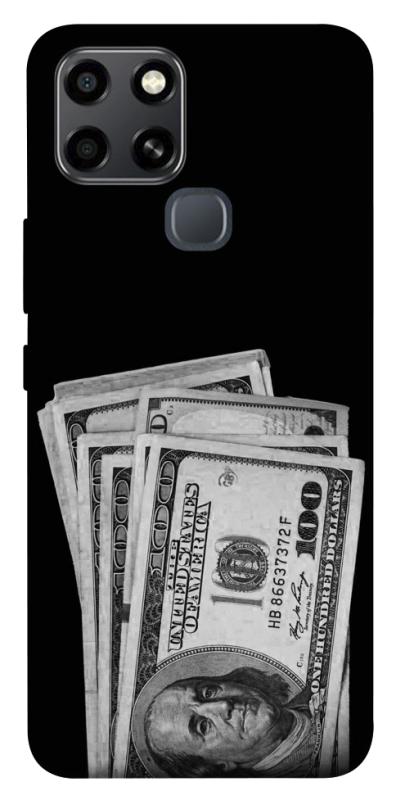 Чехол itsPrint Money pack для Infinix Smart 6, деньги, купить оптом с доставкой
