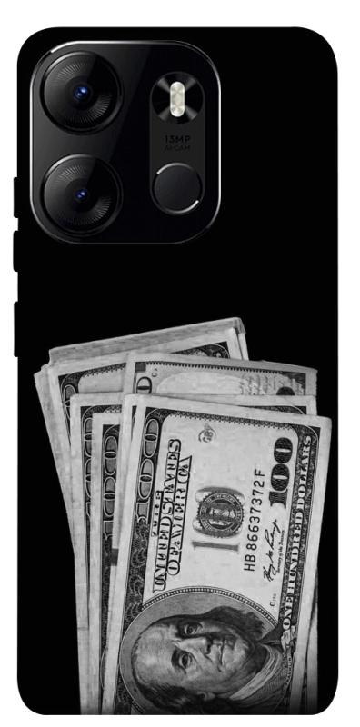 Чехол itsPrint Money pack для Tecno Spark Go 2023, деньги, купить оптом с доставкой