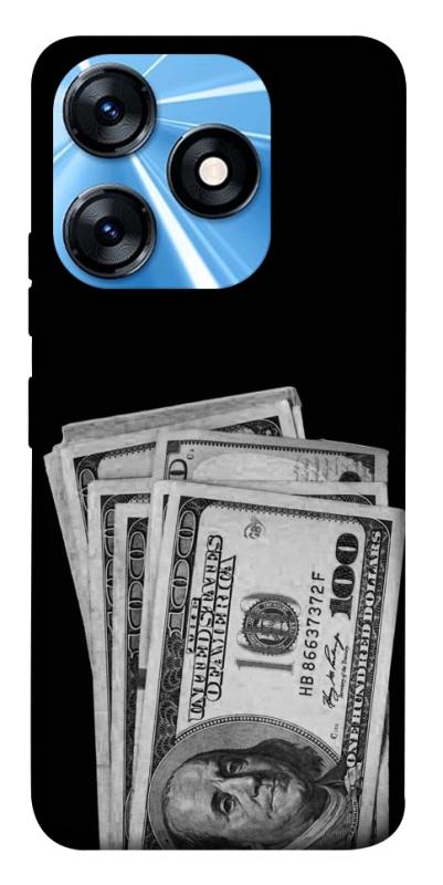 Чохол itsPrint Money pack для TECNO Spark 10 Pro, гроші, купити оптом з доставкою