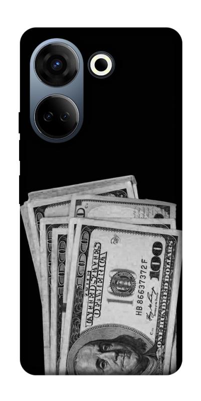 Чехол itsPrint Money pack для TECNO Camon 20 Pro (CK7n), деньги, купить оптом с доставкой
