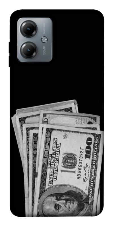 Чехол itsPrint Money pack для Motorola Moto G14, деньги, купить оптом с доставкой
