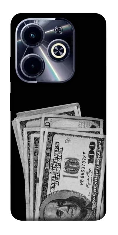 Чохол itsPrint Money pack для Infinix Hot 40i, гроші, купити оптом з доставкою