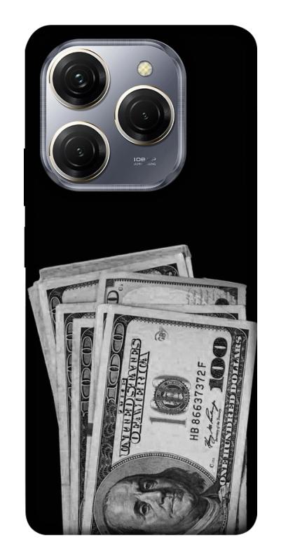 Чехол itsPrint Money pack для TECNO Spark 20 Pro, деньги, купить оптом с доставкой