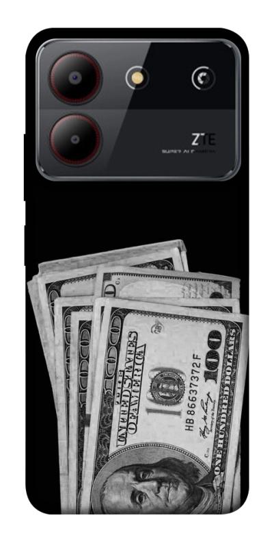 Чехол itsPrint Money pack для ZTE Blade A54 4G, деньги, купить оптом с доставкой