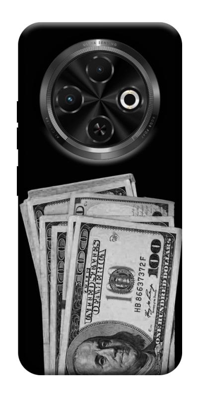 Чохол itsPrint Money pack для TECNO Spark 30C, гроші, купити оптом з доставкою