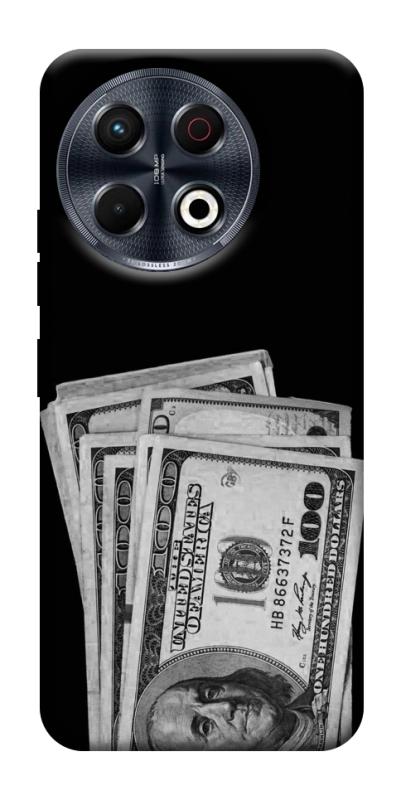 Чохол itsPrint Money pack для TECNO Spark 30 Pro (KL7), гроші, купити оптом з доставкою