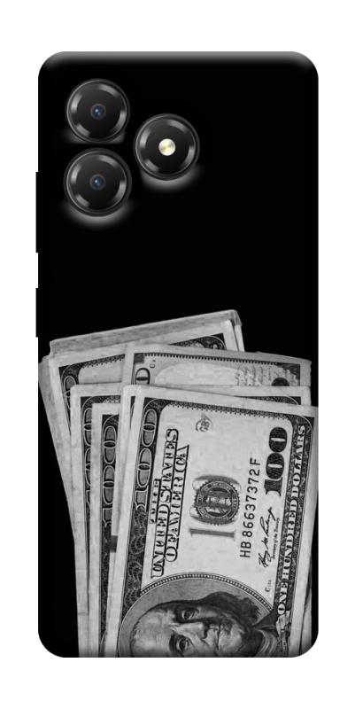Чехол itsPrint Money pack для ZTE Blade A36, деньги, купить оптом с доставкой
