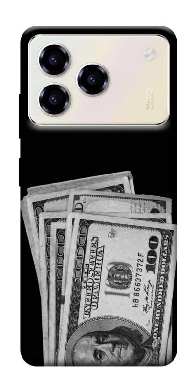 Чехол itsPrint Money pack для ZTE Blade A76, деньги, купить оптом с доставкой