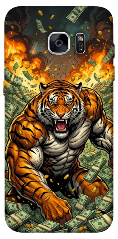 Чохол itsPrint Money tiger для Samsung G935F Galaxy S7 Edge, гроші, купити оптом з доставкою
