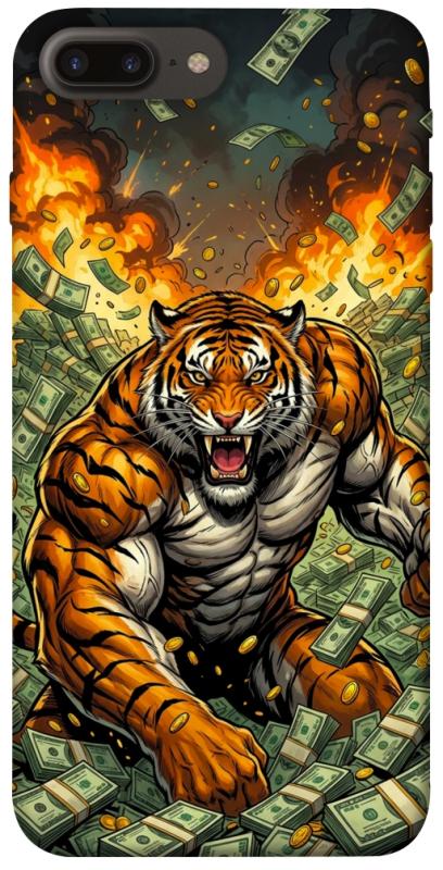 Чохол itsPrint Money tiger для Apple iPhone 7 plus / 8 plus (5.5"), гроші, купити оптом з доставкою