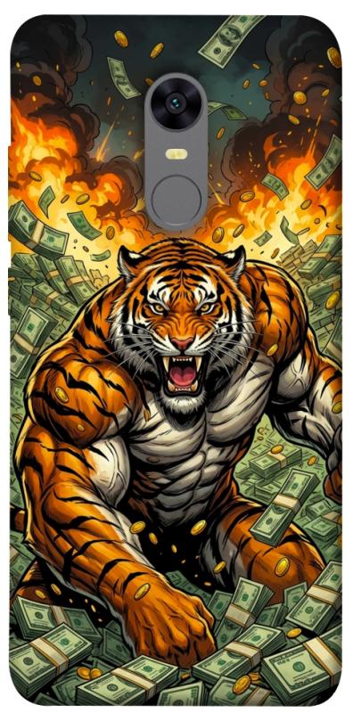 Чохол itsPrint Money tiger для Xiaomi Redmi 5 Plus / Redmi Note 5 (Single Camera), гроші, купити оптом з доставкою
