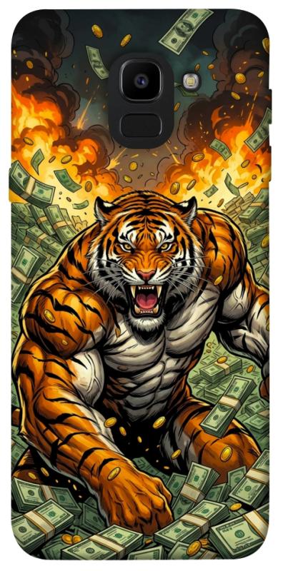 Чохол itsPrint Money tiger для Samsung J600F Galaxy J6 (2018), гроші, купити оптом з доставкою