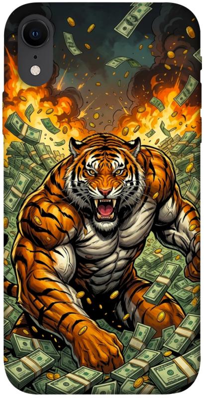 Чехол itsPrint Money tiger для Apple iPhone XR (6.1"), деньги, купить оптом с доставкой