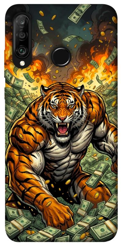 Чохол itsPrint Money tiger для Huawei P30 lite, гроші, купити оптом з доставкою