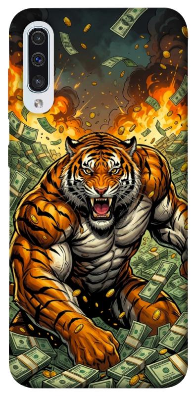Чохол itsPrint Money tiger для Samsung Galaxy A50 (A505F) / A50s / A30s, гроші, купити оптом з доставкою