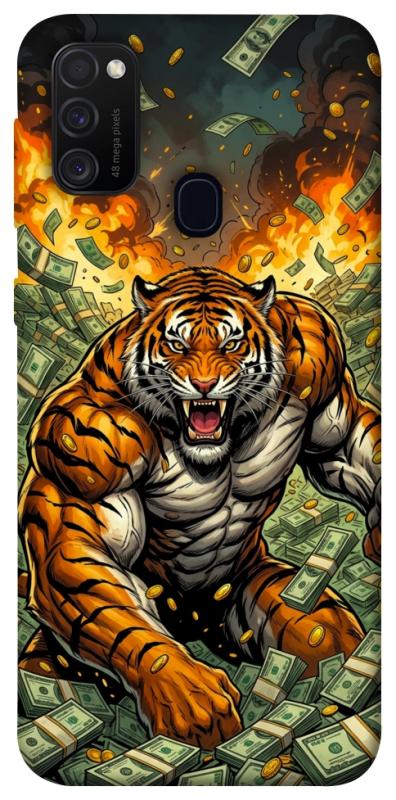 Чохол itsPrint Money tiger для Samsung Galaxy M30s / M21, гроші, купити оптом з доставкою