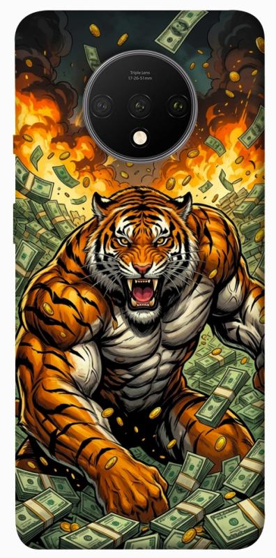 Чохол itsPrint Money tiger для OnePlus 7T, гроші, купити оптом з доставкою