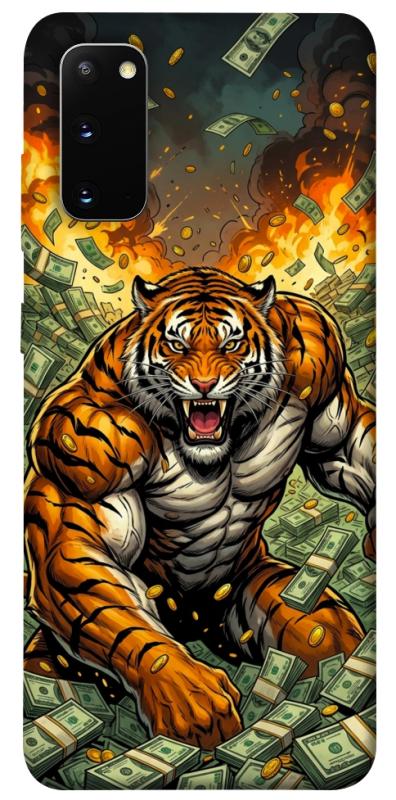 Чохол itsPrint Money tiger для Samsung Galaxy S20, гроші, купити оптом з доставкою