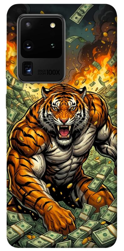 Чохол itsPrint Money tiger для Samsung Galaxy S20 Ultra, гроші, купити оптом з доставкою