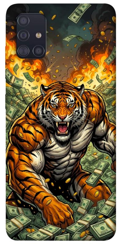 Чохол itsPrint Money tiger для Samsung Galaxy A51, гроші, купити оптом з доставкою