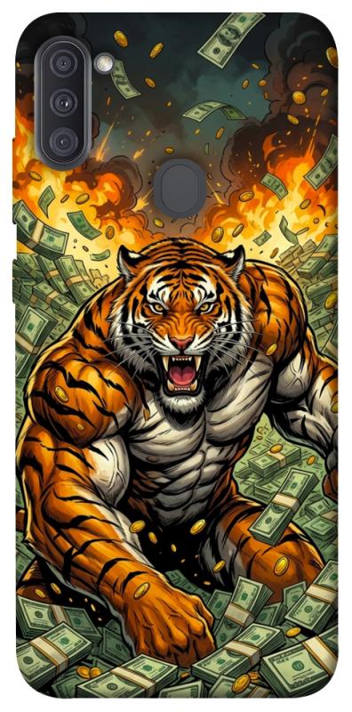 Чохол itsPrint Money tiger для Samsung Galaxy A11, гроші, купити оптом з доставкою