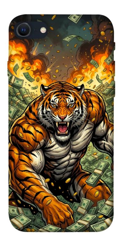 Чехол itsPrint Money tiger для Apple iPhone SE (2020), деньги, купить оптом с доставкой