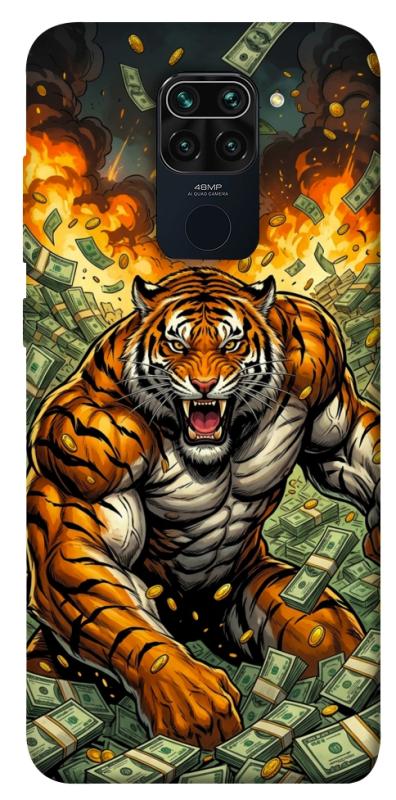 Чехол itsPrint Money tiger для Xiaomi Redmi Note 9 / Redmi 10X, деньги, купить оптом с доставкой