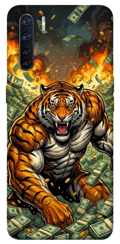 Чехол itsPrint Money tiger для Oppo A91, деньги, купить оптом с доставкой