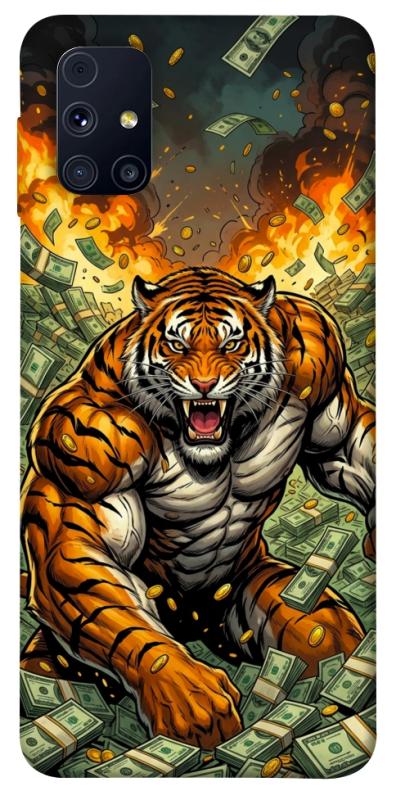Чохол itsPrint Money tiger для Samsung Galaxy M31s, гроші, купити оптом з доставкою
