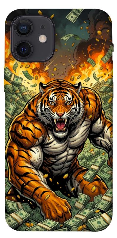 Чохол itsPrint Money tiger для Apple iPhone 12 Pro (6.1"), гроші, купити оптом з доставкою