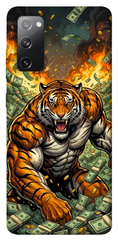 Чохол itsPrint Money tiger для Samsung Galaxy S20 FE, гроші, купити оптом з доставкою