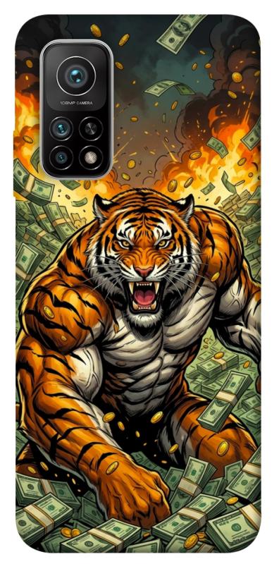 Чохол itsPrint Money tiger для Xiaomi Mi 10T, гроші, купити оптом з доставкою