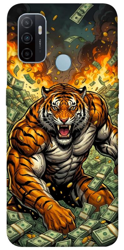 Чохол itsPrint Money tiger для Oppo A53 / A32 / A33, гроші, купити оптом з доставкою