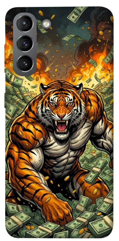 Чохол itsPrint Money tiger для Samsung Galaxy S21, гроші, купити оптом з доставкою