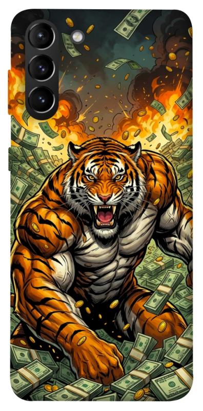 Чехол itsPrint Money tiger для Samsung Galaxy S21+, деньги, купить оптом с доставкой